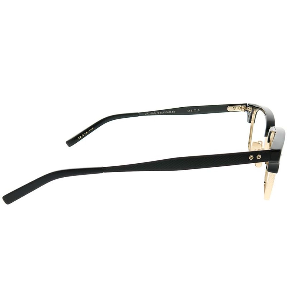 Dita Statesman Three DRX-2064 B-BLK-GLD Black 12K Gold Eyeglasses 55mm - Picture 3 of 3